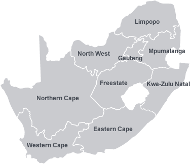 South Africa Map